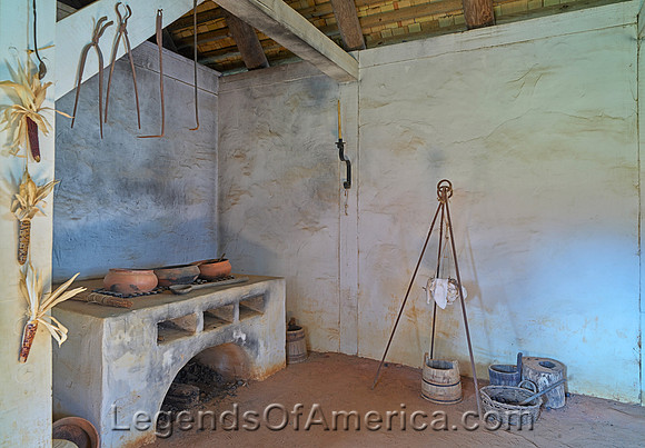 Tallahassee, FL - Mission San Luis Kitchen