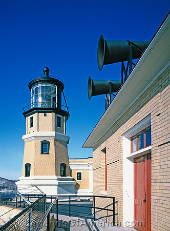 Two Harbors, MN - Split Rock Lighthouse and Foghorn