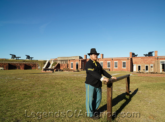 Fernandina Beach, FL - Fort Clinch State Park Re-enactor