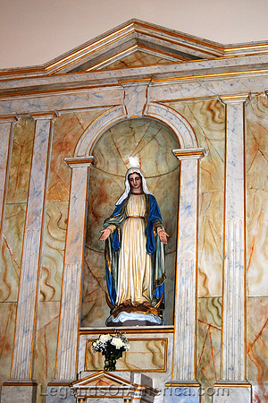 Albuquerque, NM - San Felipe de Neri Church Interior - 3