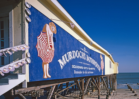 Galveston, TX - Murdoch's Bathhouse Sign