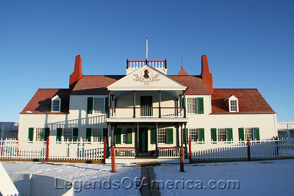 Fort Union, ND - Bourgeois House