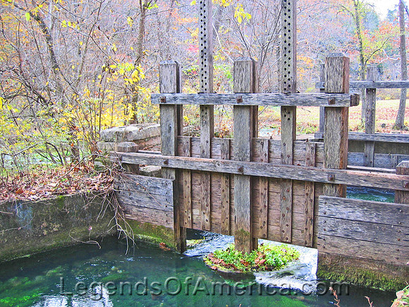 Eminence, MO - Alley Mill Spillway