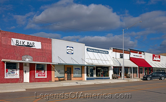 Hydro, OK - Main Street