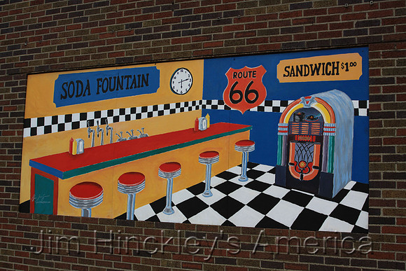 McLean, TX - 66 Wall Mural - 1