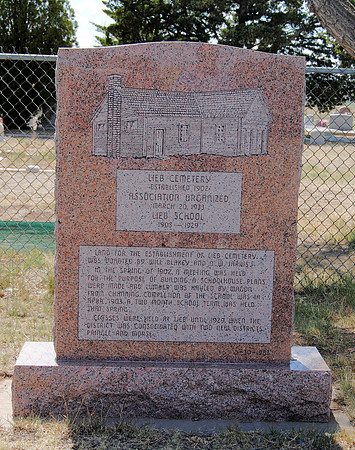 Lieb Cemetery Marker