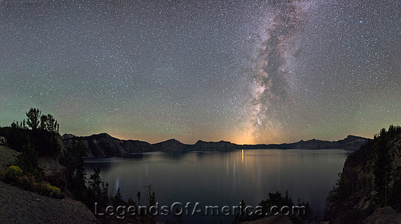 Crater Lake National Park, OR - Milky Way