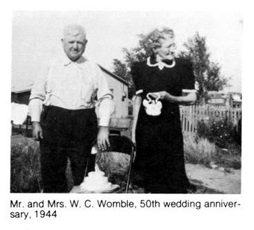 William & Mollie Womble - 50thAnniversary