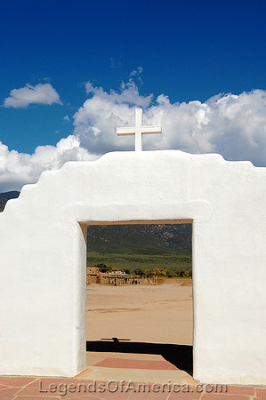Taos Pueblo, NM - Church Gate