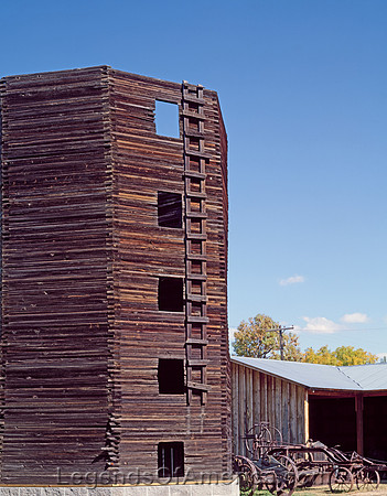Greeley CO - Centennial Village Wooden Silo