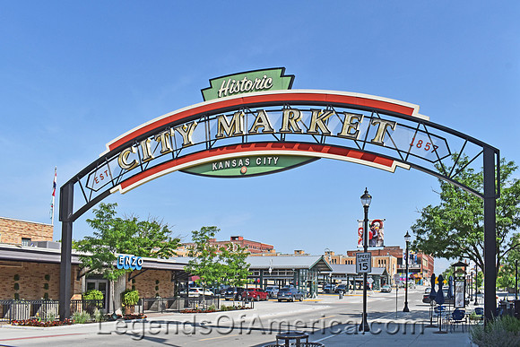 Kansas City, MO - River  Market Sign