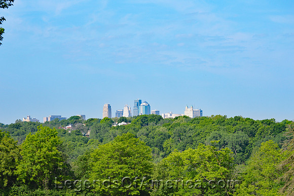 Kansas City, MO - Skyline From Scarritt Point - 2