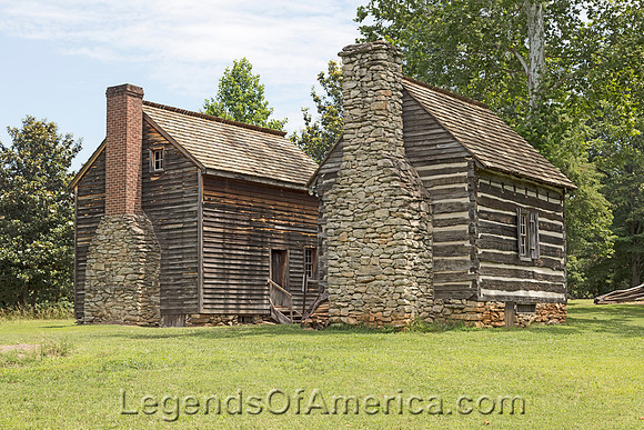 Greensboro, NC - Guilford National Military Park Colonial Village  Cabins - 2
