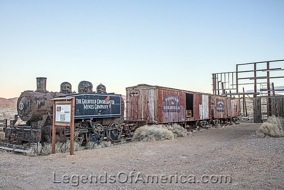 Goldfield, NV - Bullfrog Goldfield Railroad Equipment