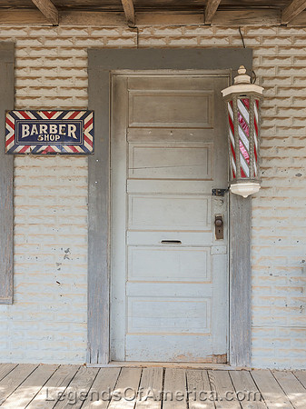 Buffalo Gap, TX - Historic Village Barber Shop