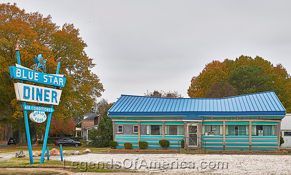 Newport News, VA - Closed Blue Star Diner