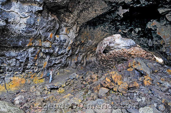 Craters of the Moon, ID - Indian Tunnel