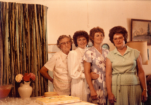 Irene Foster Birthday, 1982