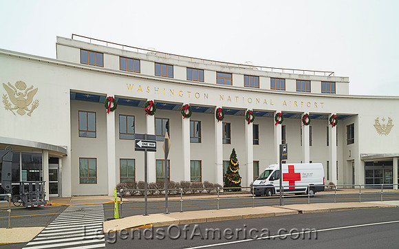 Washington, D.C. - Terminal A, built and shared by Northwest and TWA airlines in the 1960s