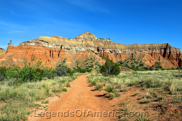 Paloduro Canyon, TX - Path
