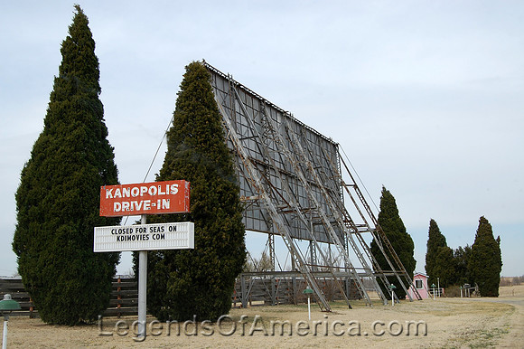 Kanopolis, KS - Drive-in Theater