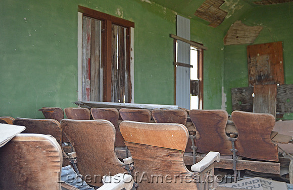 Grenville, NM - Old Church Interior