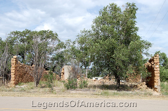 Kenton, OK - Building Ruins