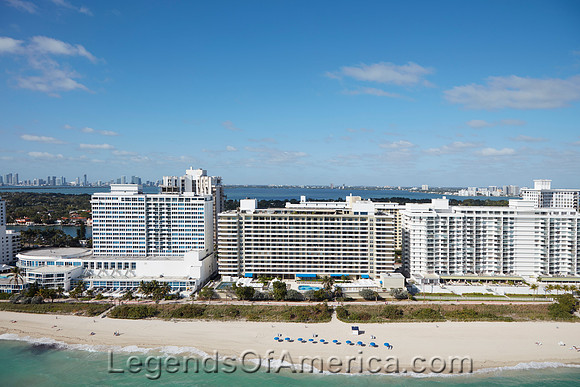 Miami Beach, FL - Aerial View Aerial View Condos