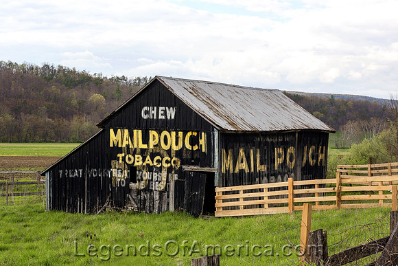 Hampshire County, WV - Mail Pouch Barn