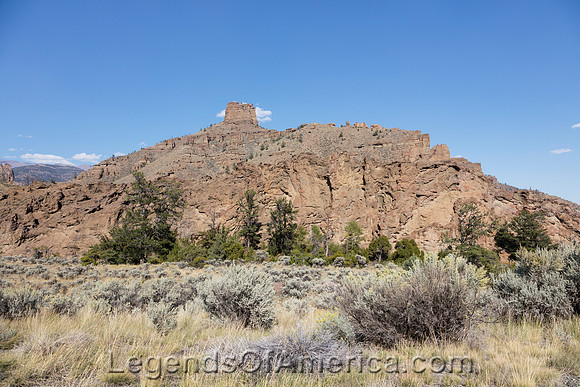Park County, WY - Absaroka Mountains Rock Formation