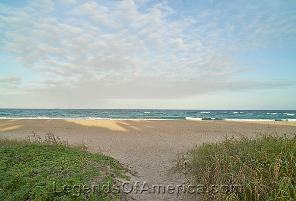 Palm Beach, FL - Beach Scene