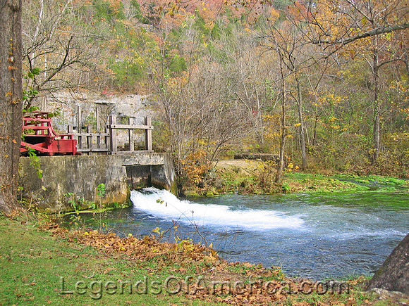 Eminence, MO - Alley Mill Sluice Gate