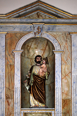 Albuquerque, NM - San Felipe de Neri Church Interior - 4