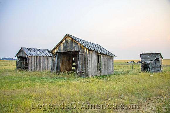 Crook County, WY - Abandoned Cabins