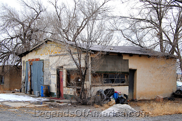San Fidel, NM - Old Service Garage
