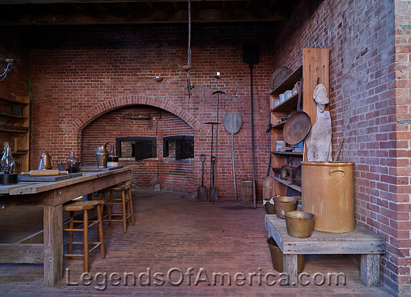 Fernandina Beach, FL - Fort Clinch State Park Interior