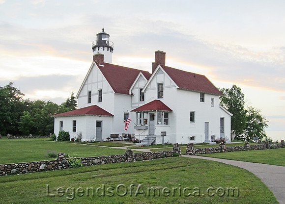 Brimley, MI - Pt. Iroquois lighthouse, Lake Superior