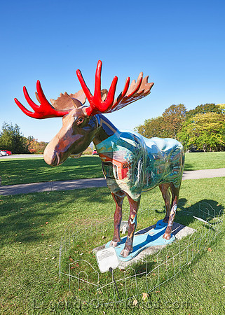 PownalVTDecoratedMooseCarolHighsmith2017
