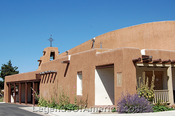 Taos, NM - Our Lady of Guadalupe Church - 2