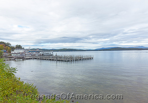 Weirs Beach, NH - Lake Winnipesaukee Piers