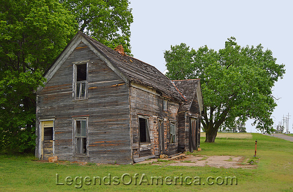 Waldo, KS - Old Building
