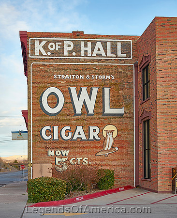 Socorro, NM - Owl Cigar Advertising Mural