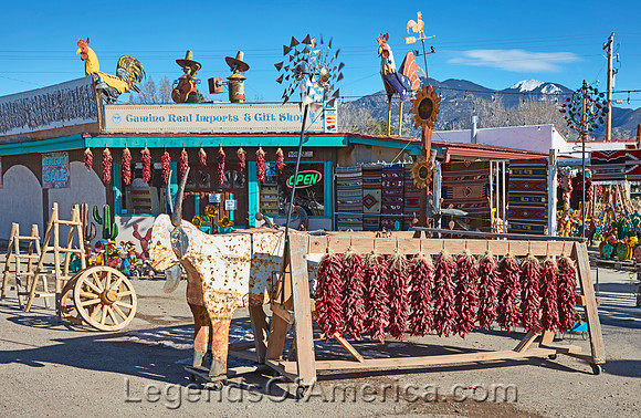 Taos, NM - Hot-Pepper Chiles