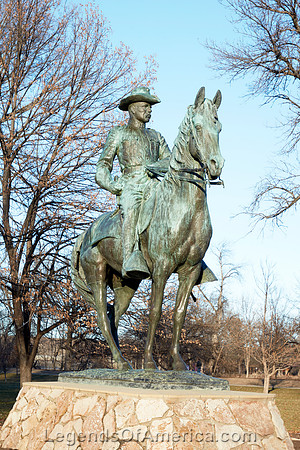 Roosevelt Park, ND - Statue of Theodore Roosevelt