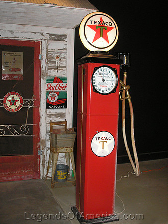 Elk City, OK - Route 66 Museum Texaco Pump