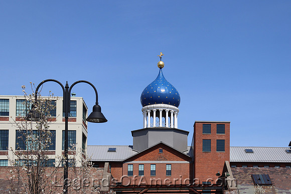 Hartford, CT - Coltsville National Historical Park - East Armory Blue Onion Dome