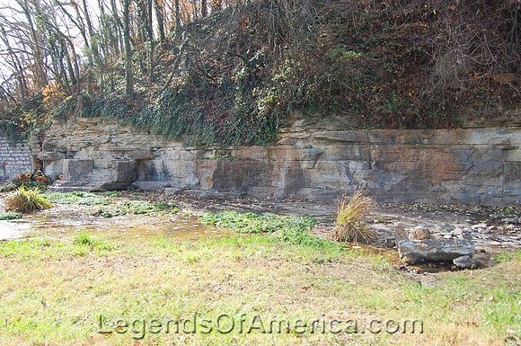 Lanagan, MO - Truitts Cave Rock Wall