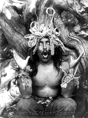Hamatsa Emerging from the Woods