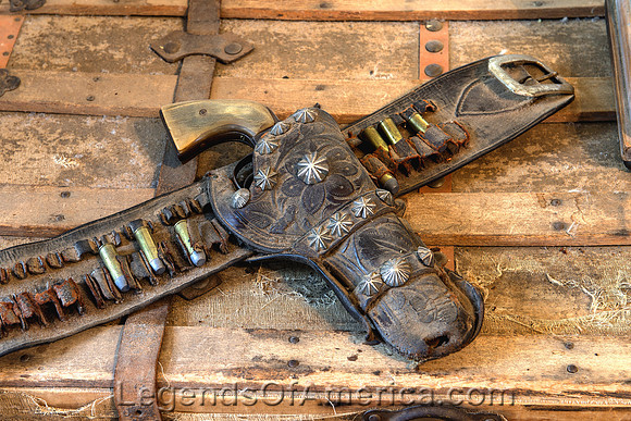 Clarendon, TX - Holster and Revolver