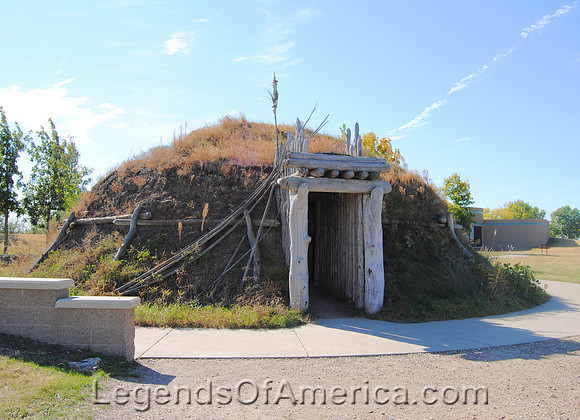 Knife River, ND - Indian Lodge